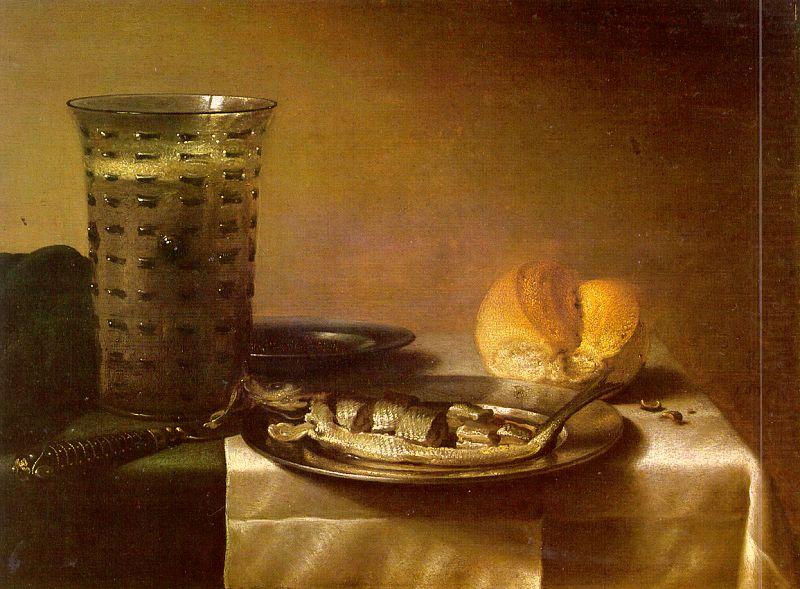 Fish Still Life, Pieter Claesz